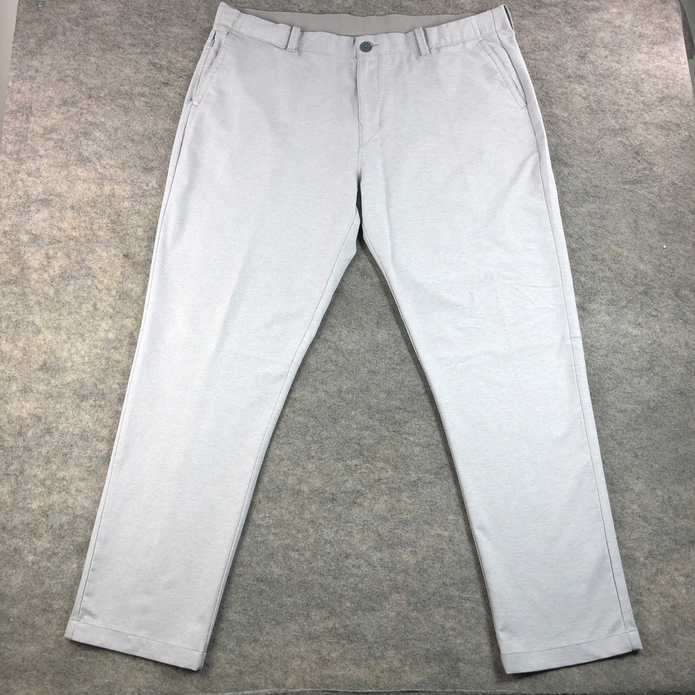 Tommy Bahama Mens 42x32 Gray Performance Stretch Golf Pants Resort Island